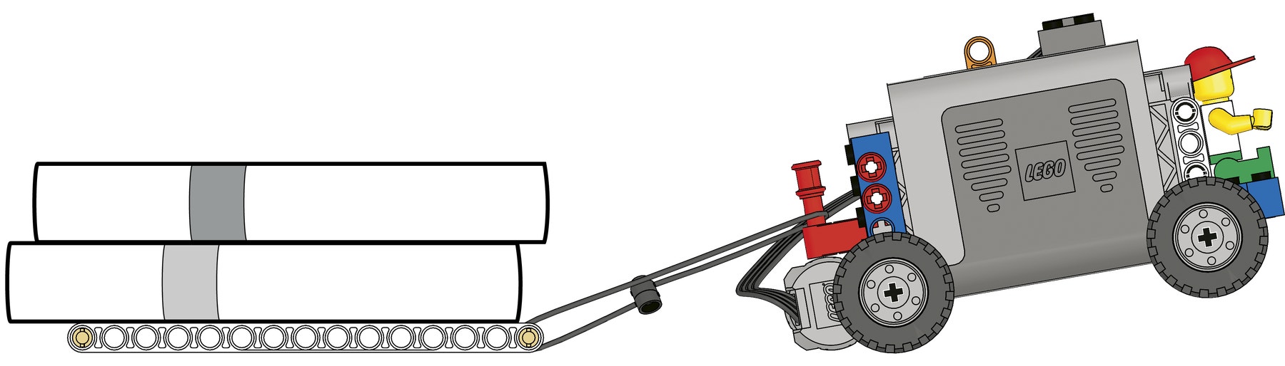 power-car-sled-books