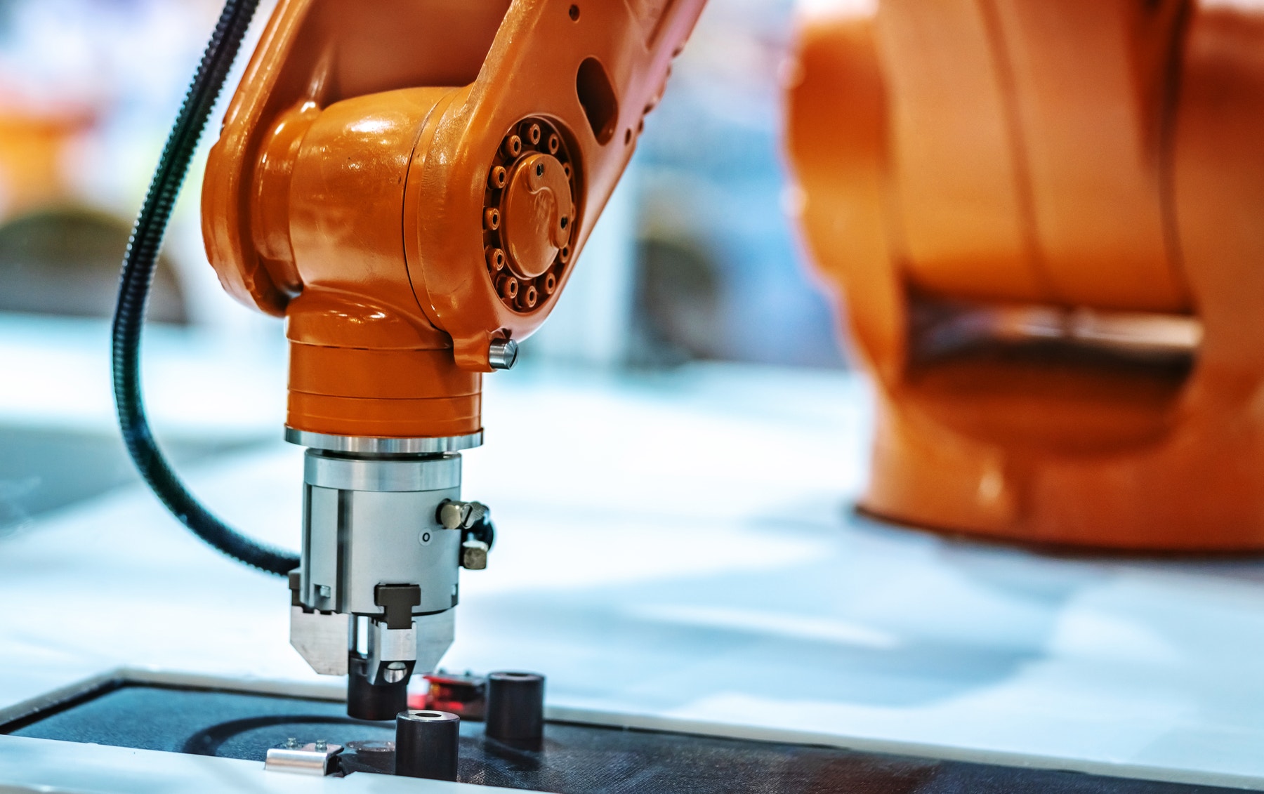 搭建取放机器人