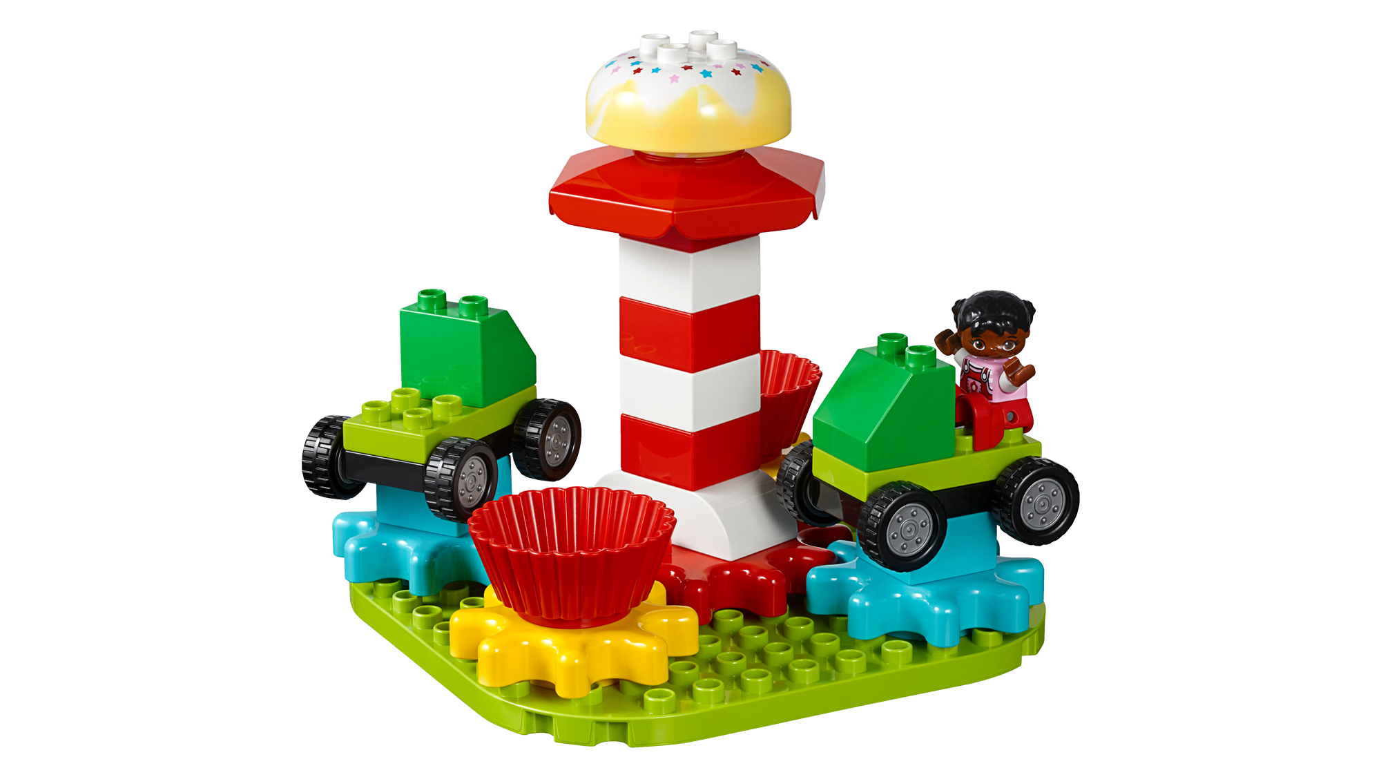 Buildable vehicles in the STEAM Park set